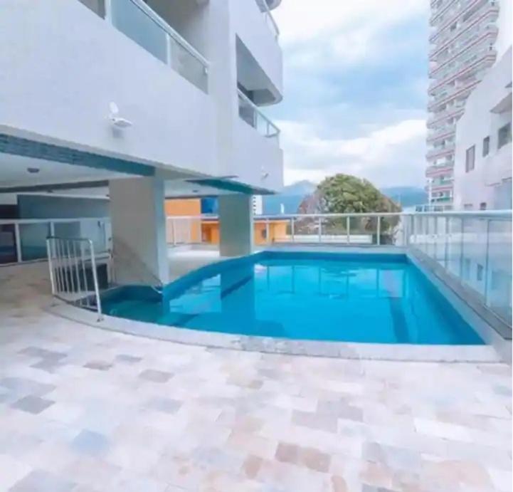 Apto Com Vista Mar E Sacada Gourmet Praia Grande  Exteriör bild