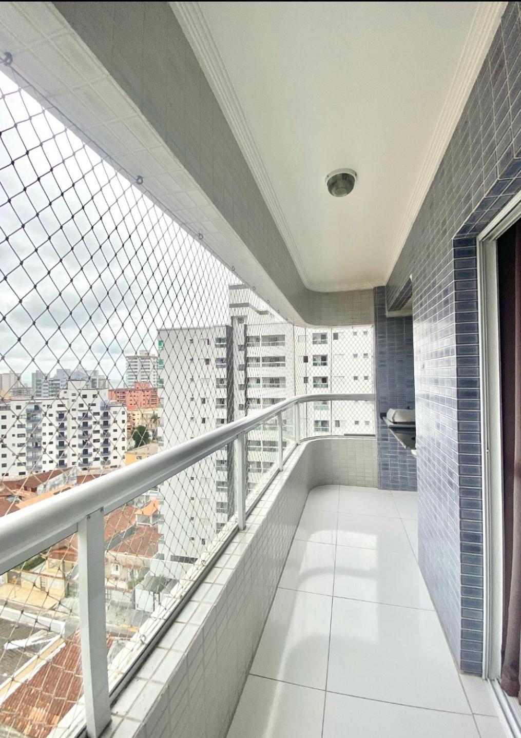 Apto Com Vista Mar E Sacada Gourmet Praia Grande  Exteriör bild